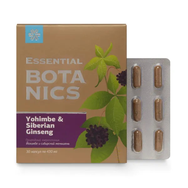 Йохимбе и сибирский женьшень - Essential Botanics