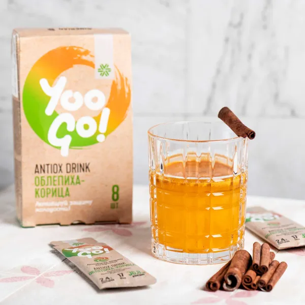 Напиток Antiox Drink «Облепиха-корица» - Yoo Go