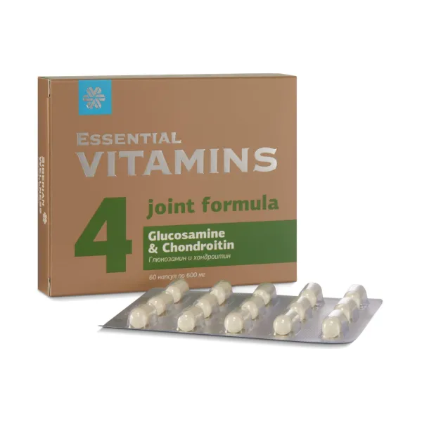 Глюкозамин и хондроитин - Essential Vitamins