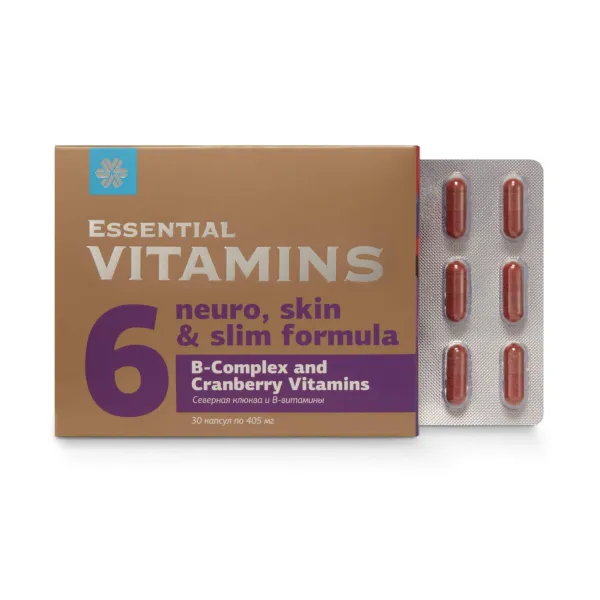 Северная клюква и В-витамины - Essential Vitamins