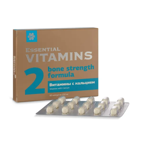 Витамины с кальцием - Essential Vitamins